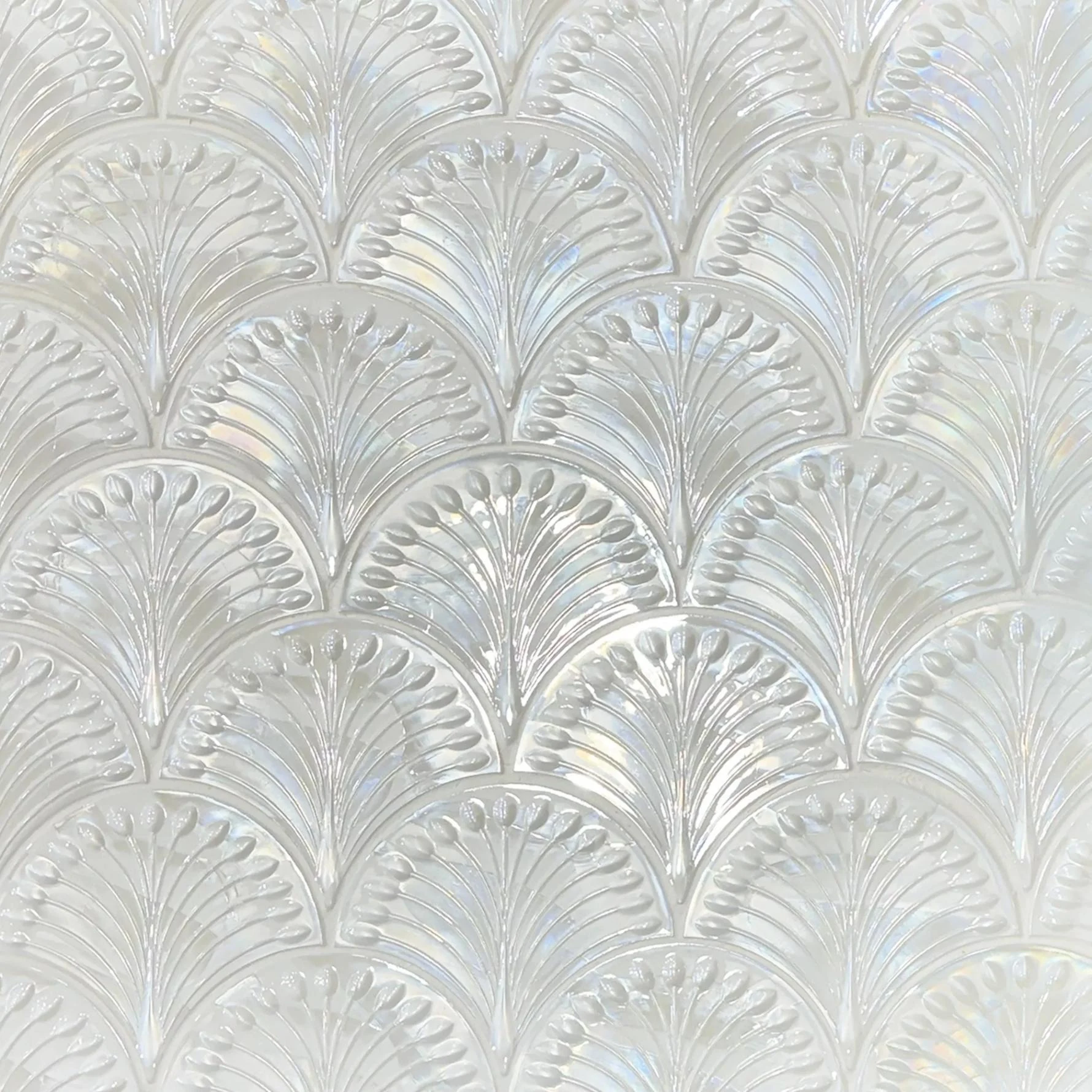 Radiant Fan molten glass mosaic